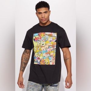 Nickelodeon Shows Short Sleeve Tee Size Small
